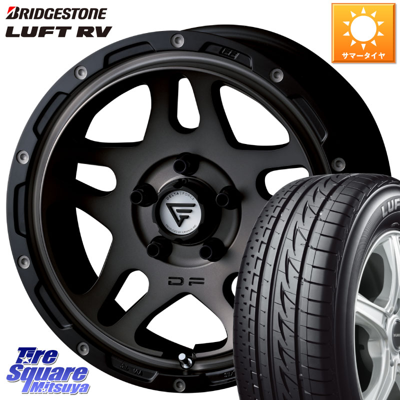 ブリヂストン LUFT RV ルフト RV サマータイヤ 215/50R17DELTA FORCE OVERLANDER ホイール 17インチ 17X7.0J 32 5穴 114.3|タイヤスクエアミツヤ