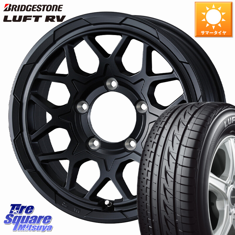 ブリヂストン LUFT RV ルフト RV サマータイヤ 215/70R15WEDS STADTBERGE2 ホイール 15インチ スタットベルク 15X6.0J 0 5穴 139.7 ジムニ&minus;シエラ/ノマド(カスタム)｜タイヤスクエアミツヤ