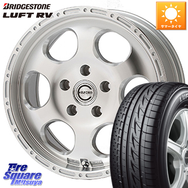 ブリヂストン LUFT RV ルフト RV サマータイヤ 205/65R16MEIWA Blood Stock One Piece ホイール 16インチ 16X7.0J 35 5穴 114.3｜タイヤスクエアミツヤ