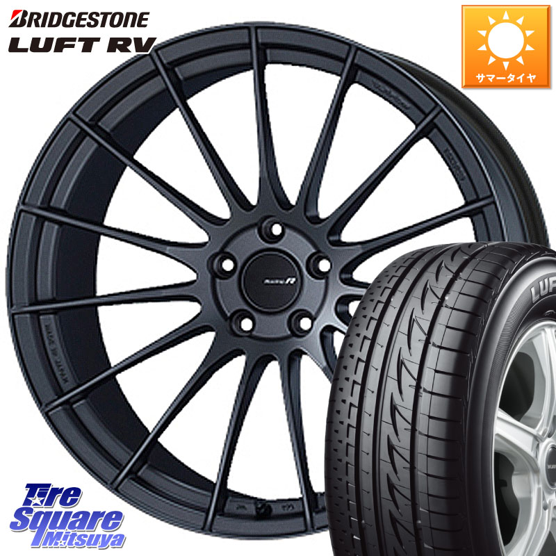 ENKEI エンケイ Racing Revolution RS05RR ホイール 18 X 8.5J +35 5穴 114.3 ブリヂストン LUFT RV ルフト RV サマータイヤ 225/45R18