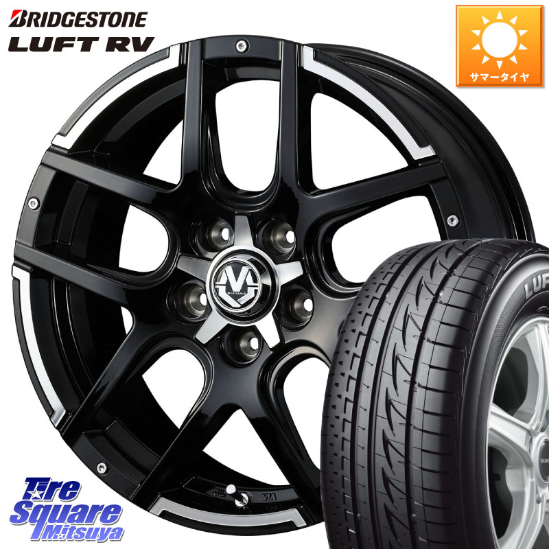 ブリヂストン LUFT RV ルフト RV サマータイヤ 215/50R17WEDS MUD VANCE 04 マッドヴァンス04 ホイール 17インチ 17X7.0J 45 5穴 114.3 MAZDA3 レヴォーグ ZE1リーフ プリウスアルファ ジェイド シビック インサイト レヴォーグ LEVORG アクセラ MAZDA｜タイヤスクエアミツヤ