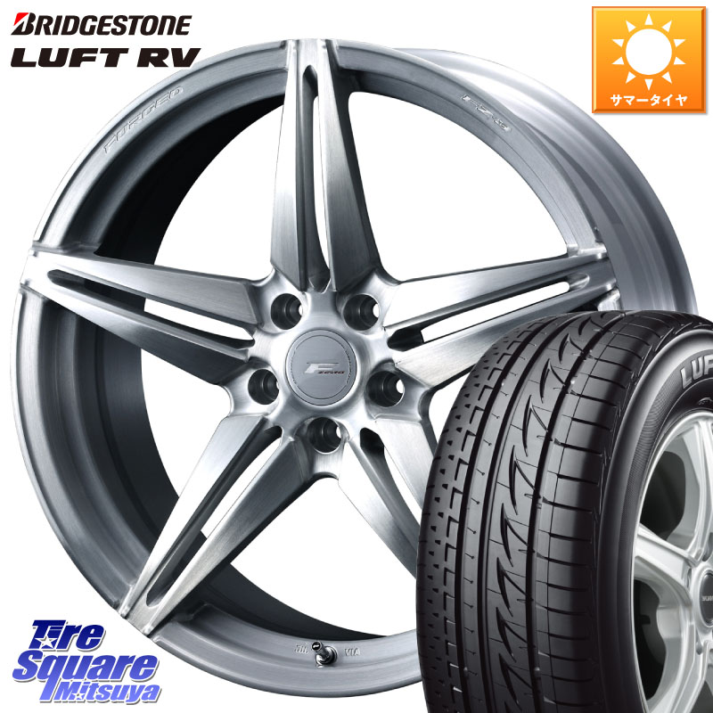 WEDS F ZERO FZ-3 FZ3 鍛造 FORGED ホイール18インチ エフゼロ 18 X 7.5J +48 5穴 114.3 ブリヂストン LUFT RV ルフト RV サマータイヤ 225/45R18 プリウスアルファ P15キックス リーフ RP6～8ステップワゴン CX-3 レヴォーグ RC系オデッセイ前期
