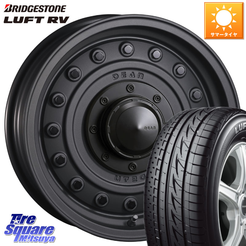 ブリヂストン LUFT RV ルフト RV サマータイヤ 215/70R15CRIMSON ディーン コロラド インセット-5 15インチ 15X6.0J 0 5穴 139.7 ジムニ−シエラ/ノマド(カスタム)|タイヤスクエアミツヤ