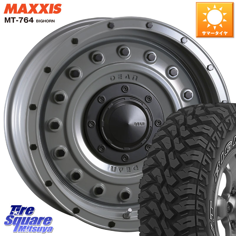 MAXXIS MT-764 BIGHORN アウトラインホワイトレター 265/65R17CRIMSON ディーン コロラド 17インチ 17X8.0J 20 6穴 139.7 GUN226ハイラックス 150系プラド ランクル[FJ] トライトンGSR GUN125ハイラックス Tacoma ハイラックス HILUX ハイラックス サーフ｜タイヤスクエアミツヤ