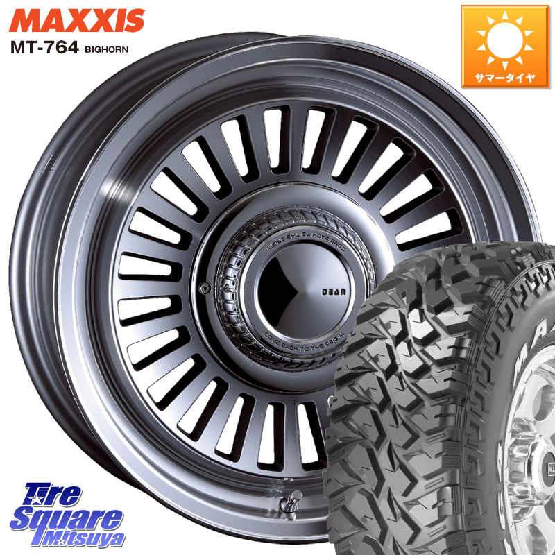 CRIMSON DEAN California カリフォルニア 16 X 7.0J +25 6穴 139.7 MAXXIS MT-764 BIGHORN ホワイトレター 245/75R16