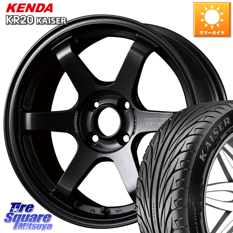 KENDA ケンダ カイザー KR20 サマータイヤ 205/50R16RAYS 【欠品次回3~4月】 VOLK RACING TE37 SONIC TE37 ソニック ホイール 16インチ 16X6.0J 42 4穴 100 ロードスターRF アクア|タイヤスクエアミツヤ