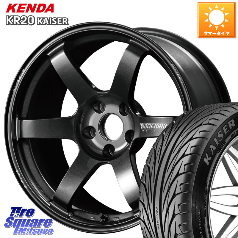 KENDA ケンダ カイザー KR20 サマータイヤ 255/35R18RAYS 【欠品次回3~4月】 TE37 SAGA S-plus VOLK RACING 鍛造 ホイール 18インチ 18X8.5J(GR YARIS RZ) 35 5穴 114.3 GRヤリス ローダウン向けチューナーサイズ｜タイヤスクエアミツヤ