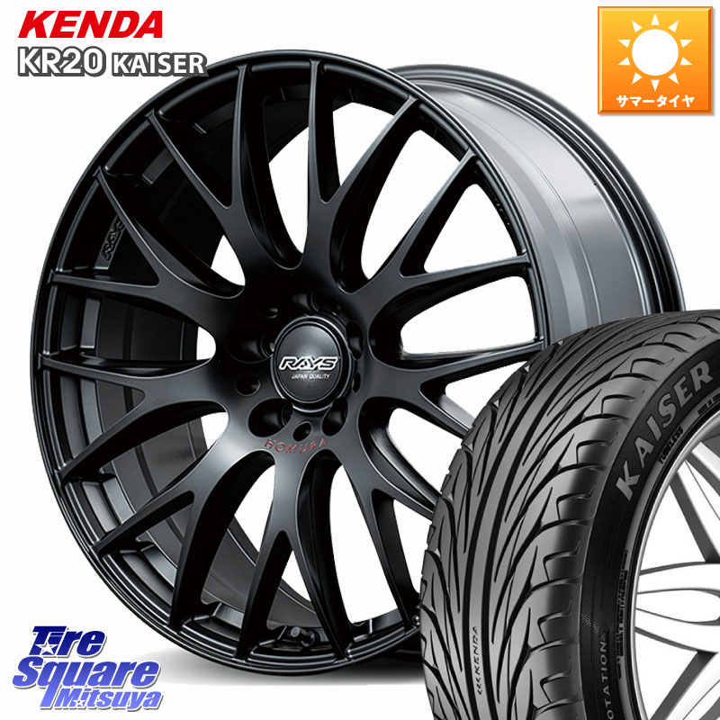 RAYS 【欠品次回8~9月】 HOMURA 2x9Plus SPORT EDITION ホイール 20インチ 20 X 8.5J +39 5穴 114.3 KENDA ケンダ カイザー KR20 サマータイヤ 245/35R20 30系アルファード 30系ヴェルファイア 20系アルファード