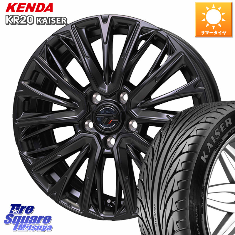 KENDA ケンダ カイザー KR20 サマータイヤ 225/50R17HotStuff Precious プレシャス HM4 HM-4 ホイール 17インチ 17X7.0J 48 5穴 114.3 WRX-S4(VBH) ウィンダム アコード キザシ WRX S4|タイヤスクエアミツヤ