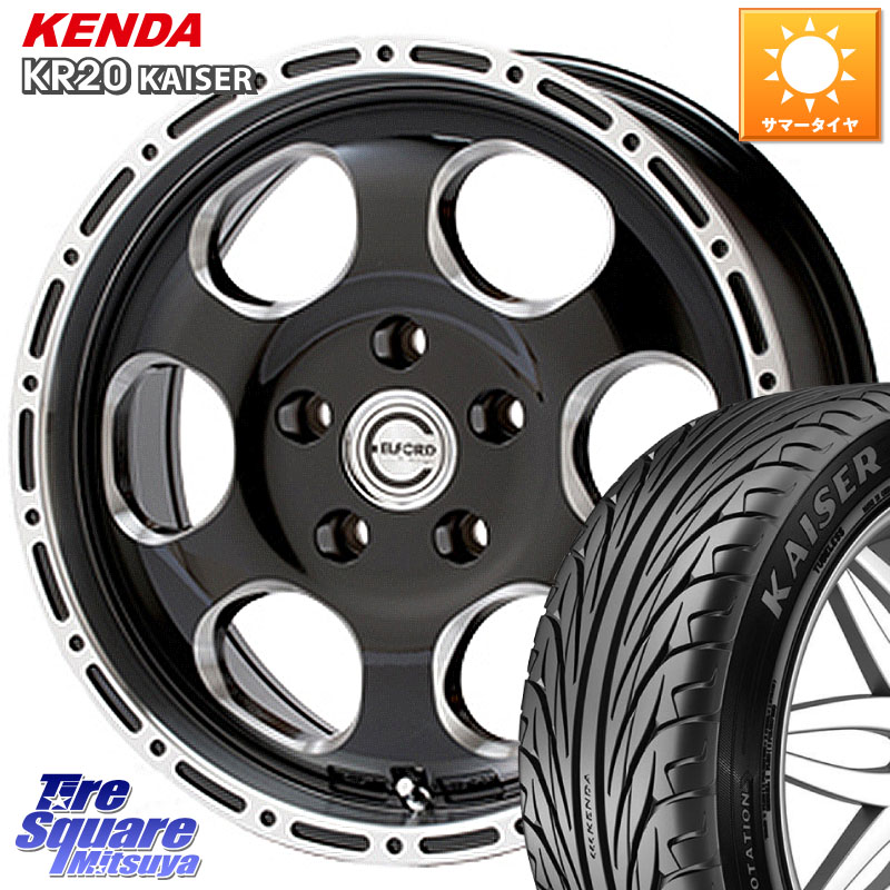 MEIWA Blood Stock One Piece ホイール 16インチ 16 X 7.0J +35 5穴 114.3 KENDA ケンダ カイザー KR20 サマータイヤ 215/55R16