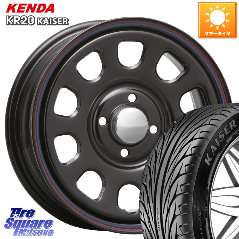 KENDA ケンダ カイザー KR20 サマータイヤ 185/55R15MLJ デイトナ SS DAYTONA SS 15インチ 15X6.0J 30 4穴 100 サクシード|タイヤスクエアミツヤ