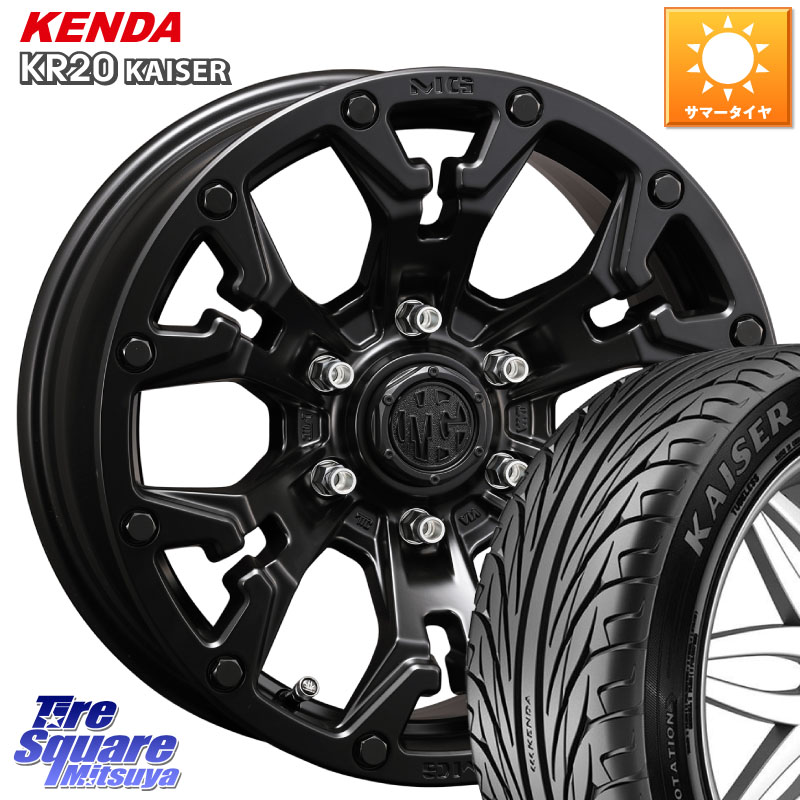 CRIMSON クリムソン GOLEM ゴーレム 16インチ ◇参考画像 16 X 7.0J +35 5穴 114.3 KENDA ケンダ カイザー KR20 サマータイヤ 215/55R16