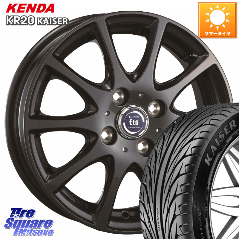 KENDA ケンダ カイザー KR20 サマータイヤ 205/45R16阿部商会 ティラード イータ 16X6.0J 42 4穴 100|タイヤスクエアミツヤ
