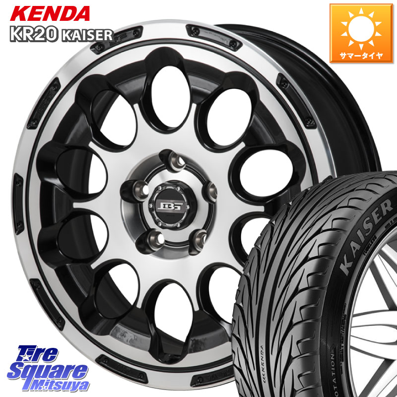 KENDA ケンダ カイザー KR20 サマータイヤ 215/40R17Japan三陽 ボトムガルシア CHRONO クロノ 17X7.0J 45 5穴 114.3|タイヤスクエアミツヤ