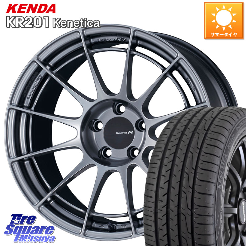KENDA ケンダ KENETICA KR201 サマータイヤ 225/45R18ENKEI エンケイ Racing Revolution NT03RR ホイール 18X8.5J 35 5穴 114.3｜タイヤスクエアミツヤ