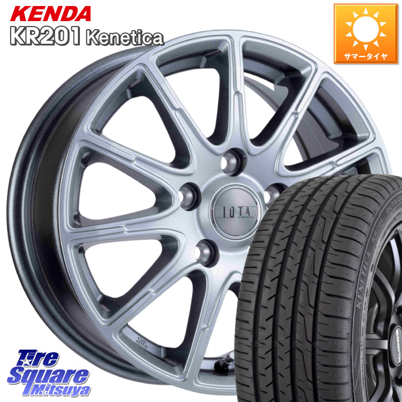 KENDA ケンダ KENETICA KR201 サマータイヤ 225/55R18阿部商会 TIRADO IOTA イオタ M14球面座ボルト専用 ホイール 18インチ 18X7.0J(M14B) 40 5穴 114.3 レクサスLBX|タイヤスクエアミツヤ