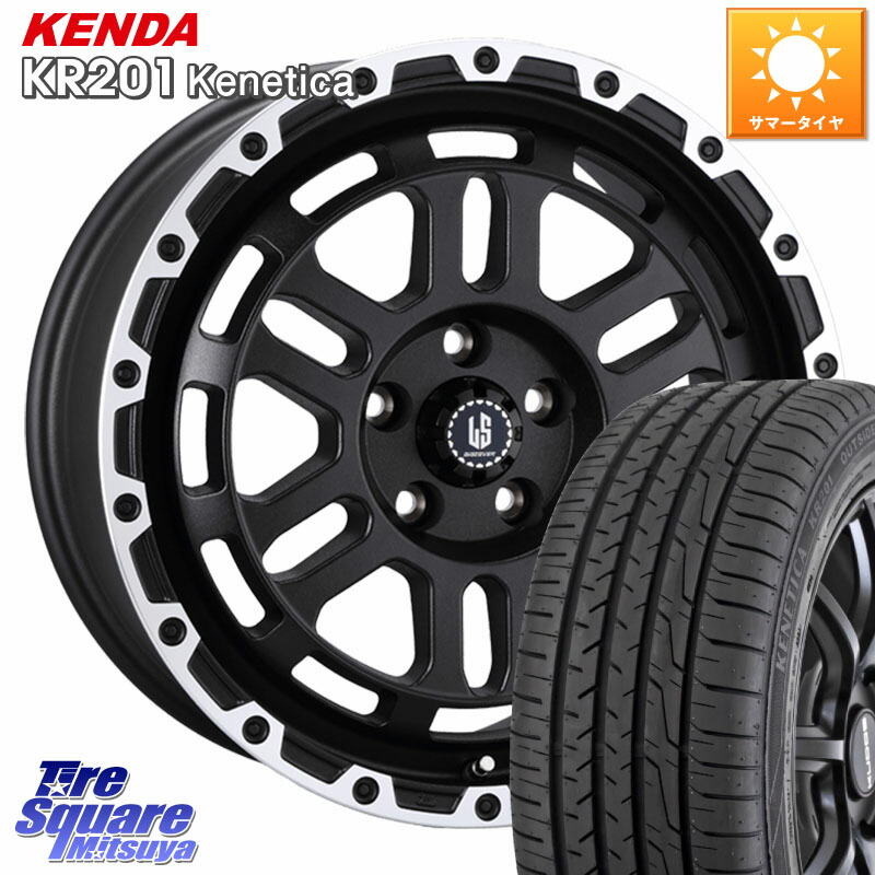 阿部商会 LA STRADA DISCOVER ホイール 18インチ 18 X 8.0J +40 5穴 114.3 KENDA ケンダ KENETICA KR201 サマータイヤ 235/50R18 30系アルファード 30系ヴェルファイア 20系アルファード