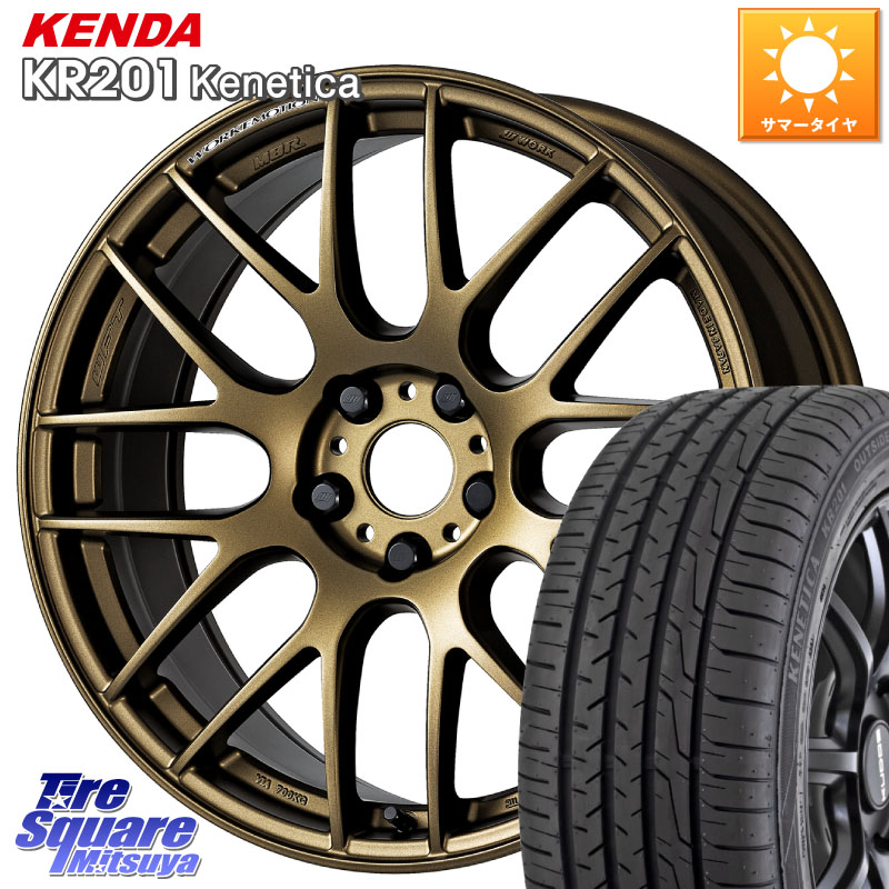 WORK ワーク EMOTION エモーション M8R 18インチ 18 X 7.5J +47 5穴 114.3 KENDA ケンダ KENETICA KR201 サマータイヤ 225/50R18 C-HR 50系エスティマ MAZDA6
