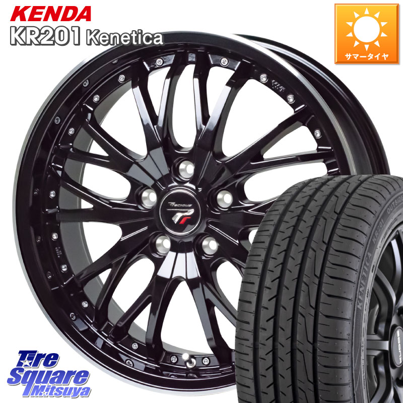 HotStuff Precious プレシャス HM3 HM-3 ホイール 18インチ 18 X 7.5J +55 5穴 114.3 KENDA ケンダ KENETICA KR201 サマータイヤ 225/45R18 CX-3 レヴォーグ RC系オデッセイ前期