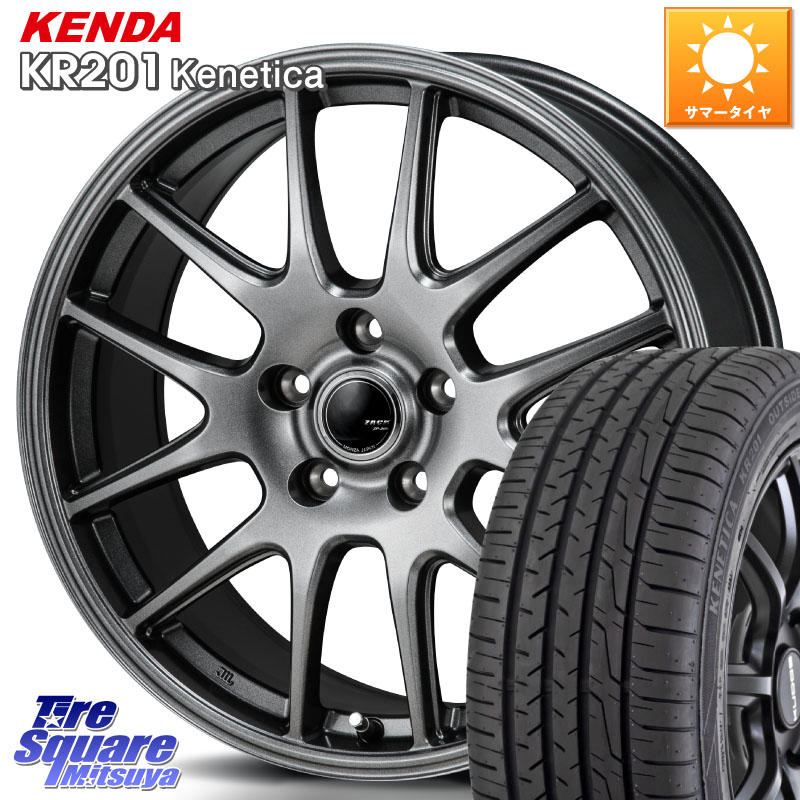 KENDA ケンダ KENETICA KR201 サマータイヤ 235/50R18Japan三陽 ZACK JP-205 ホイール 18X7.5J 38 5穴 114.3 30系アルファード/ヴェルファイア 20系アルファード ヴェルファイアハイブリッド ヴェルファイア アルファード|タイヤスクエアミツヤ