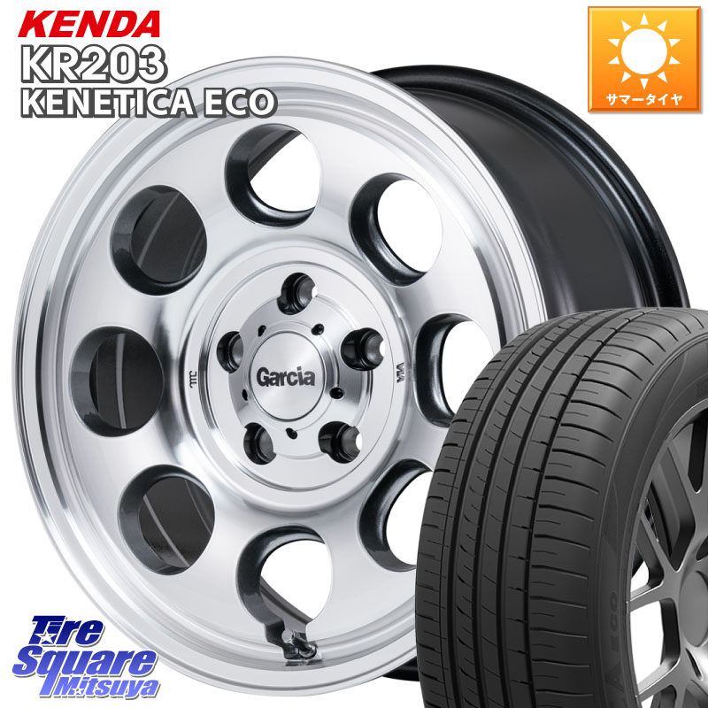 KENDA ケンダ KENETICA ECO KR203 サマータイヤ 215/65R16MANARAY MID Garcia Palm8 ガルシア パーム8 PO JIMNY ホイール 16インチ 16X5.5J 20 5穴 139.7 ジムニー専用(要オーバーフェンダー等) AZオフロード カスタムサイズ｜タイヤスクエアミツヤ