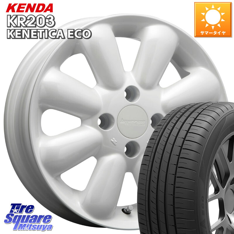 MLJ HYPERION PINO+ ハイペリオン ピノプラス ホイール 14インチ 14 X 4.5J +43 4穴 100 KENDA ケンダ KENETICA ECO KR203 サマータイヤ 155/55R14