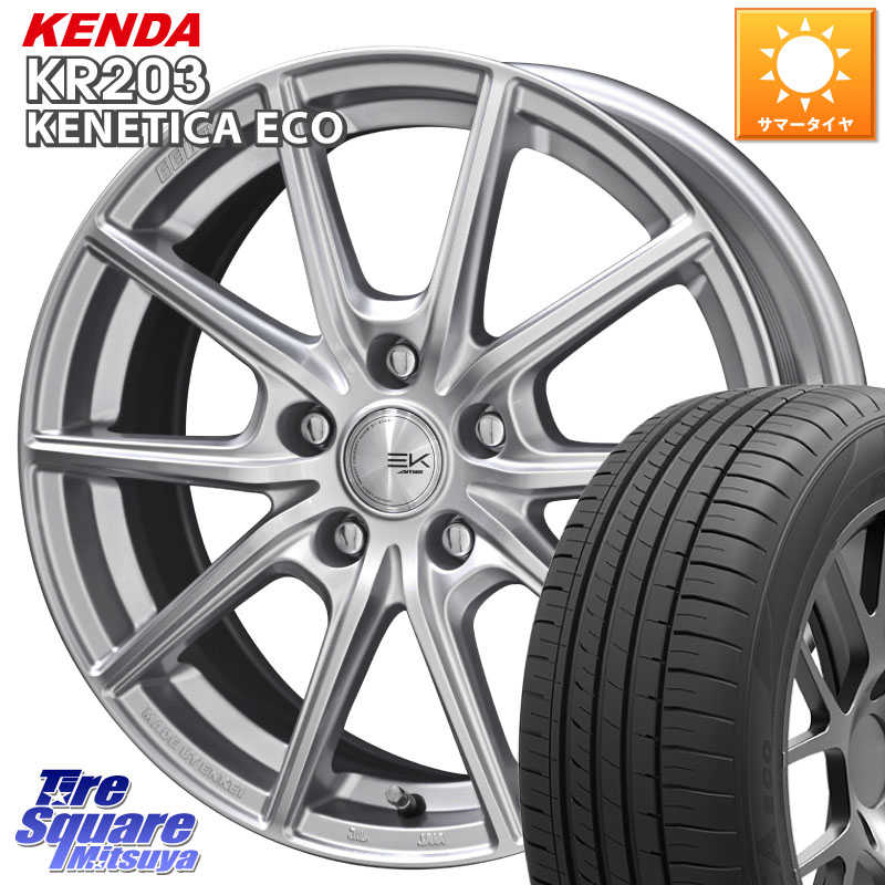 KENDA ケンダ KENETICA ECO KR203 サマータイヤ 205/65R16KYOHO SEIN EK ザインEK ホイール 16インチ 16X6.5J 45 5穴 114.3 ヤリスクロス C28セレナ エスティマ|タイヤスクエアミツヤ