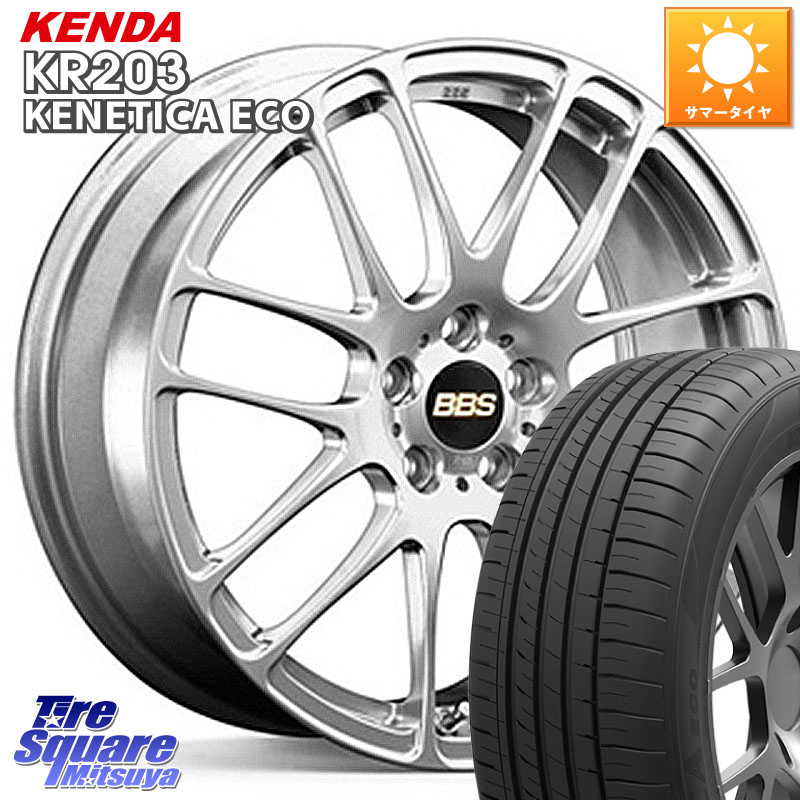 KENDA ケンダ KENETICA ECO KR203 サマータイヤ 215/65R16BBS RE-L2 鍛造1ピース ホイール 16インチ 16X6.5J 47 5穴 100｜タイヤスクエアミツヤ