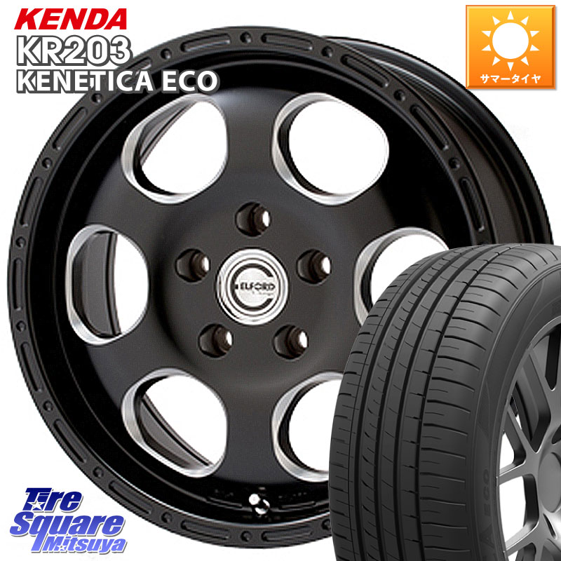 MEIWA Blood Stock One Piece ホイール 16インチ 16 X 7.0J +35 5穴 114.3 KENDA ケンダ KENETICA ECO KR203 サマータイヤ 205/65R16