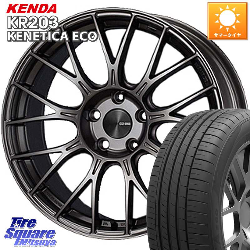 ENKEI エンケイ PerformanceLine PFM1 15インチ 15 X 5.5J +45 4穴 100 KENDA ケンダ KENETICA ECO KR203 サマータイヤ 195/55R15 モビリオ モビリオスパイク