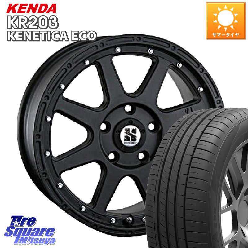 MLJ XTREME-J エクストリームJ ホイール 18インチ 18 X 8.0J +40 5穴 114.3 KENDA ケンダ KENETICA ECO KR203 サマータイヤ 245/45R18 90,547円