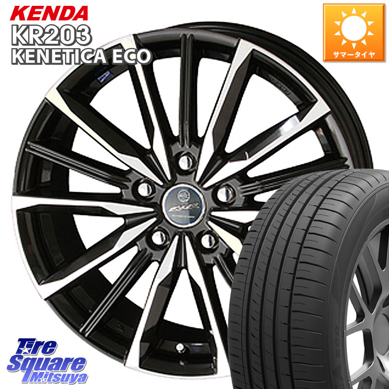 KYOHO SMACK スマック ヴァルキリー ホイール 16インチ 16 X 6.5J +53 5穴 114.3 KENDA ケンダ KENETICA ECO KR203 サマータイヤ 205/65R16 WR-V