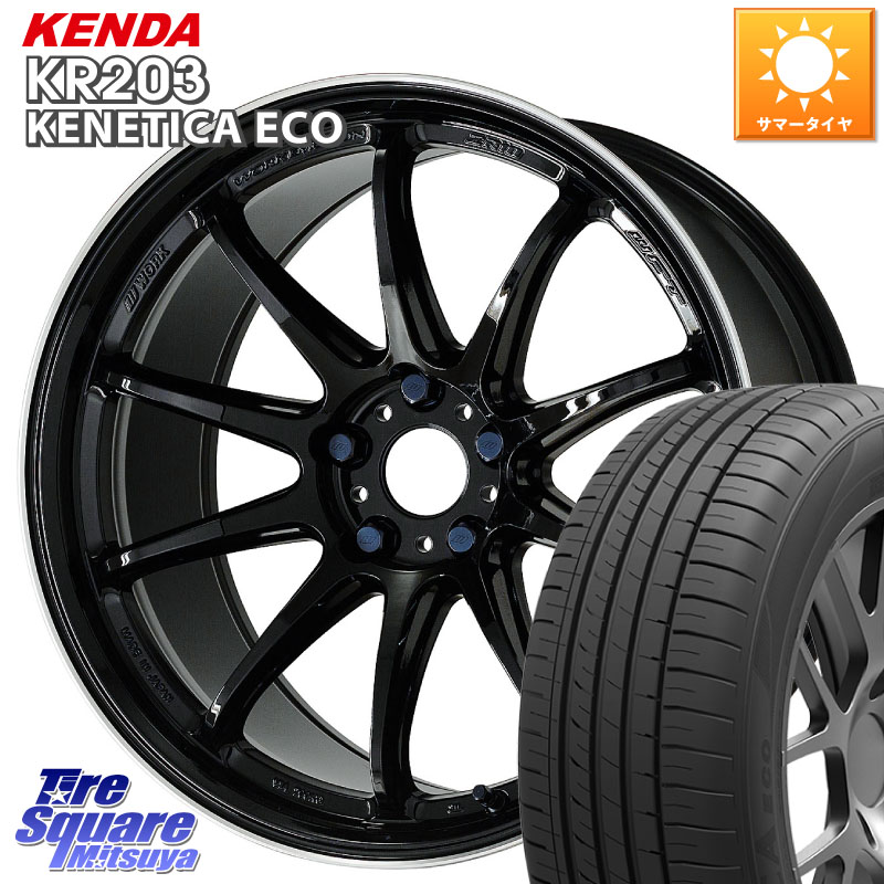 WORK ワーク EMOTION エモーション ZR10 18インチ 18 X 7.5J +53 5穴 100 KENDA ケンダ KENETICA ECO KR203 サマータイヤ 245/45R18