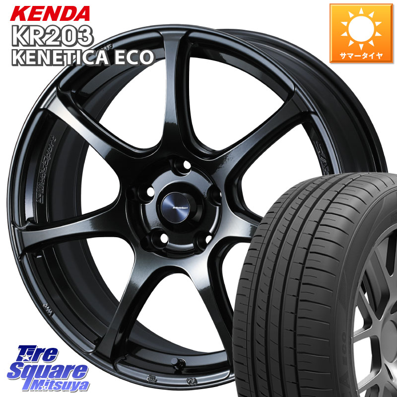 WEDS 【欠品次回06月中旬】 74031 ウェッズ スポーツ SA75R SA-75R 18インチ 18 X 8.0J +42 5穴 114.3 KENDA ケンダ KENETICA ECO KR203 サマータイヤ 245/45R18