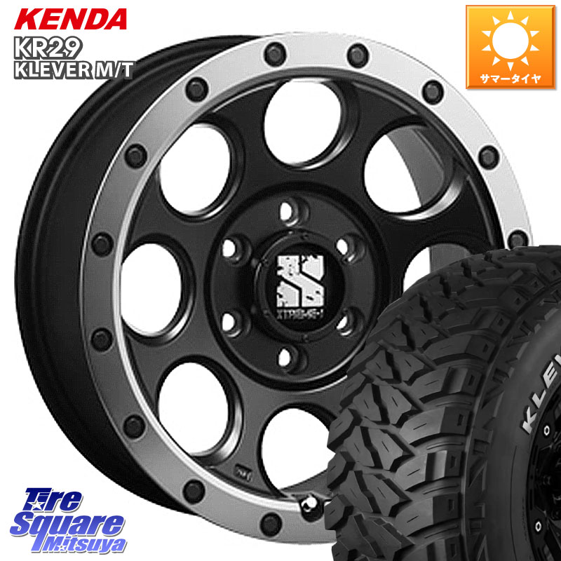 MLJ XJ03 エクストリームJ XTREME-J ホイール 17インチ 17 X 8.0J +20 6穴 139.7 KENDA ケンダ KR29 KLEVER MT M/T アウトラインホワイトレター サマータイヤ 265/70R17 102,399円