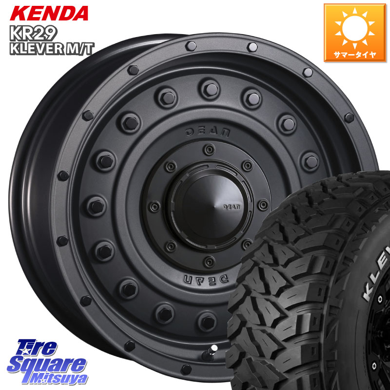KENDA ケンダ KR29 KLEVER MT M/T アウトラインホワイトレター サマータイヤ 265/70R17CRIMSON ディーン コロラド 17インチ 17X8.0J 20 6穴 139.7 ランドクルーザーFJ トライトン 4Runner Tacoma ランドクルーザー プラド カスタムサイズ FJクルーザー|タイヤスクエアミツヤ