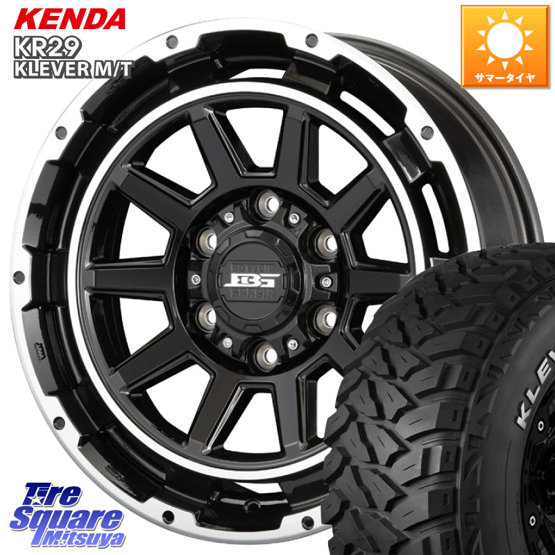 KENDA ケンダ KR29 KLEVER MT M/T アウトラインホワイトレター サマータイヤ 265/70R17KOSEI ボトムガルシア ディグレ ホイール 17X8.0J 20 6穴 139.7 ランドクルーザーFJ トライトン 4Runner Tacoma ランドクルーザー プラド カスタムサイズ FJクルーザー|タイヤスクエアミツヤ