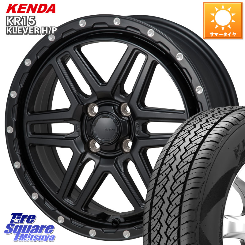 MONZA HI-BLOCK ERDE 16インチ 16 X 6.0J +42 4穴 100 KENDA ケンダ KR15 KLEVER HP H/P サマータイヤ 215/70R16