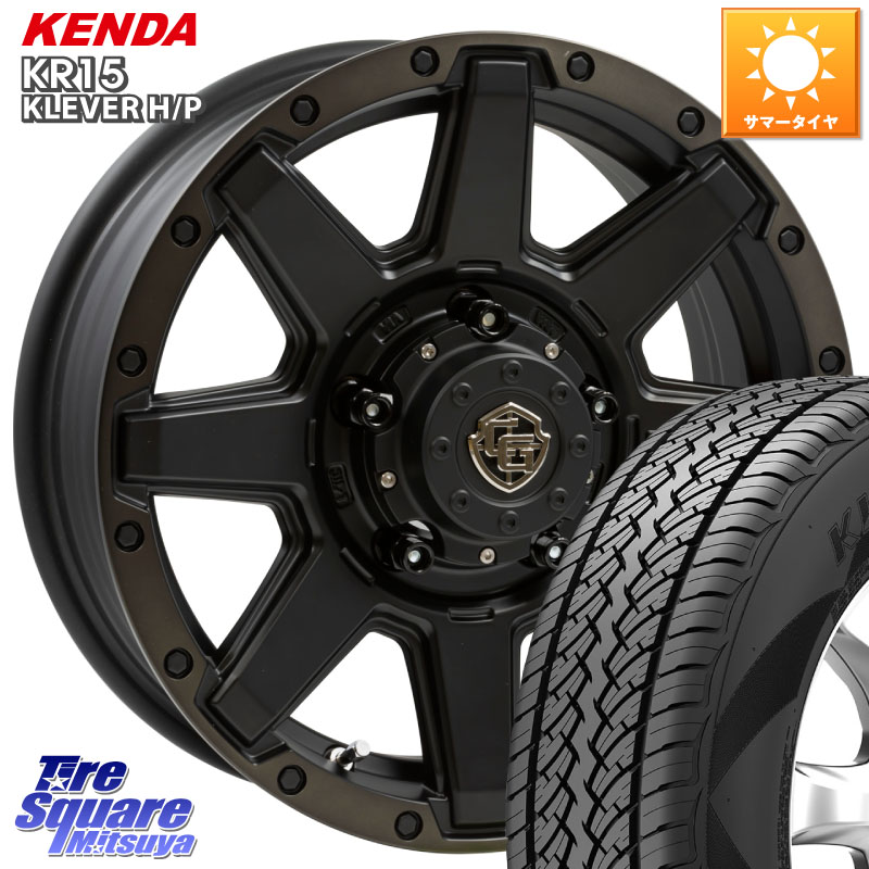 WEDS CROSS OVER GARMENTS StyleU 16インチ 16 X 5.5J +22 5穴 139.7 KENDA ケンダ KR15 KLEVER HP H/P サマータイヤ 215/70R16 ジムニー専用(要オーバーフェンダー等)