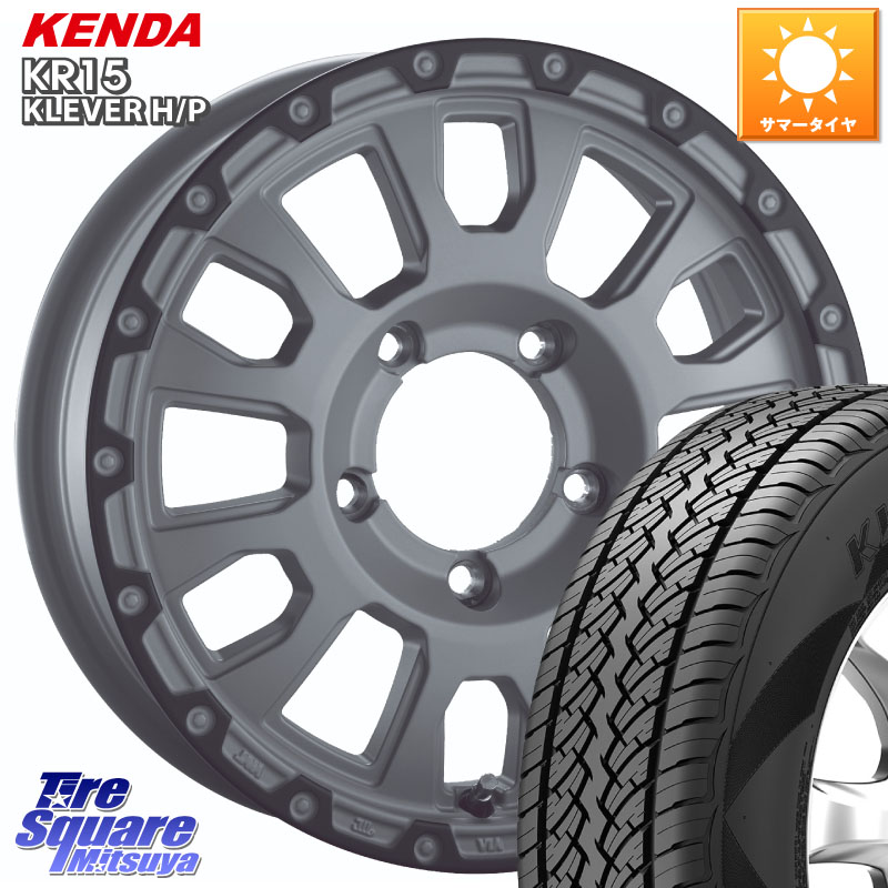 阿部商会 LA STRADA AVENTURA アヴェンチュラ 16インチ 16 X 5.5J +22 5穴 139.7 KENDA ケンダ KR15 KLEVER HP H/P サマータイヤ 215/70R16 ジムニー専用(要オーバーフェンダー等)