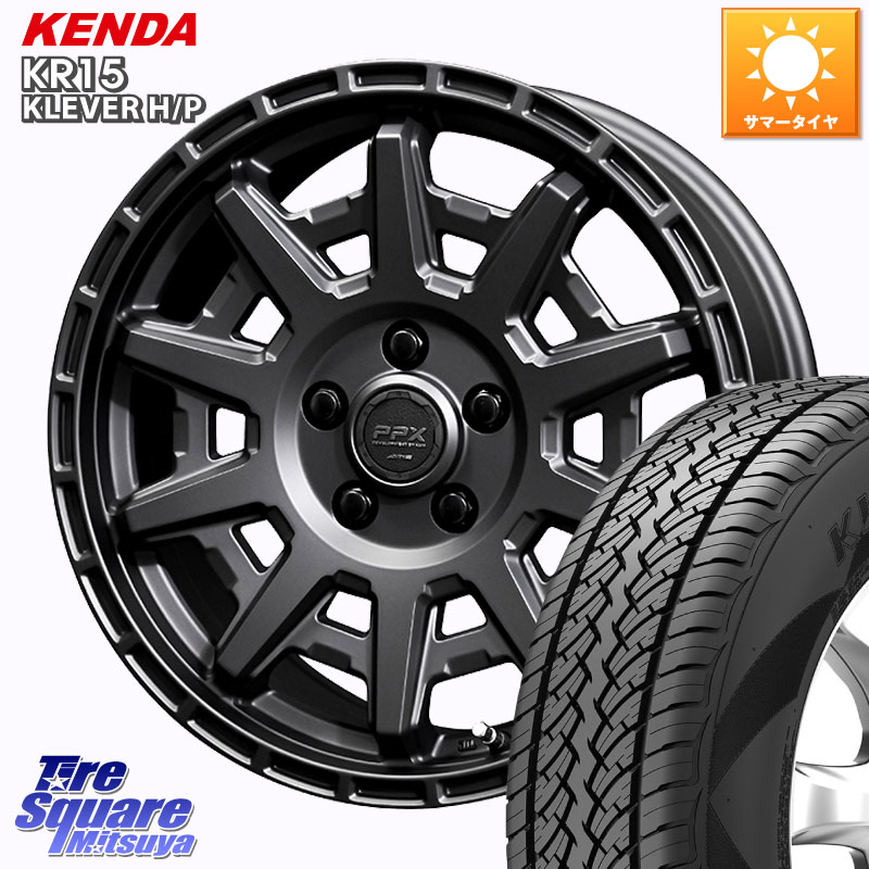 KYOHO PPX D10X ホイール 16インチ 16 X 7.0J +35 5穴 114.3 KENDA ケンダ KR15 KLEVER HP H/P サマータイヤ 215/70R16
