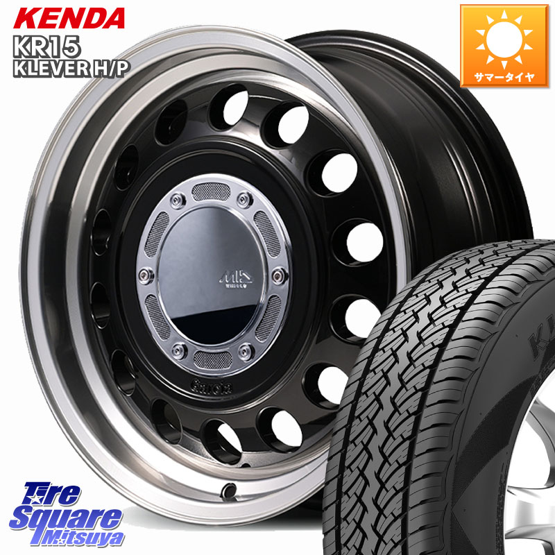 MANARAY MID GARCIA CISCO Type2 ホイール 16インチ 16 X 6.5J +40 5穴 114.3 KENDA ケンダ KR15 KLEVER HP H/P サマータイヤ 215/70R16 デリカD:5