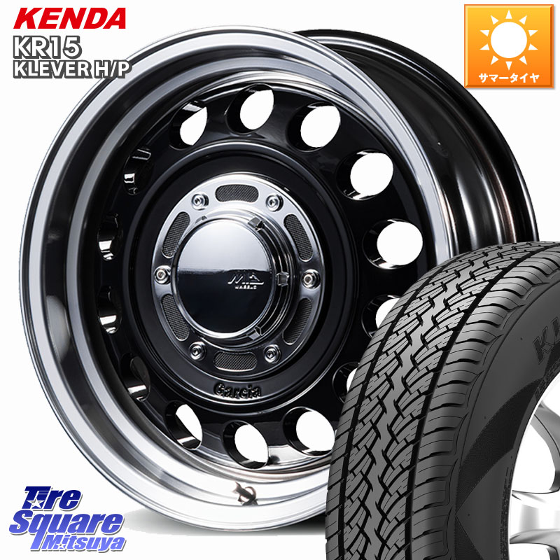 MANARAY MID GARCIA CISCO Type2 ホイール 16インチ 16 X 5.5J +20 5穴 139.7 KENDA ケンダ KR15 KLEVER HP H/P サマータイヤ 215/70R16 ジムニー専用(要オーバーフェンダー等)