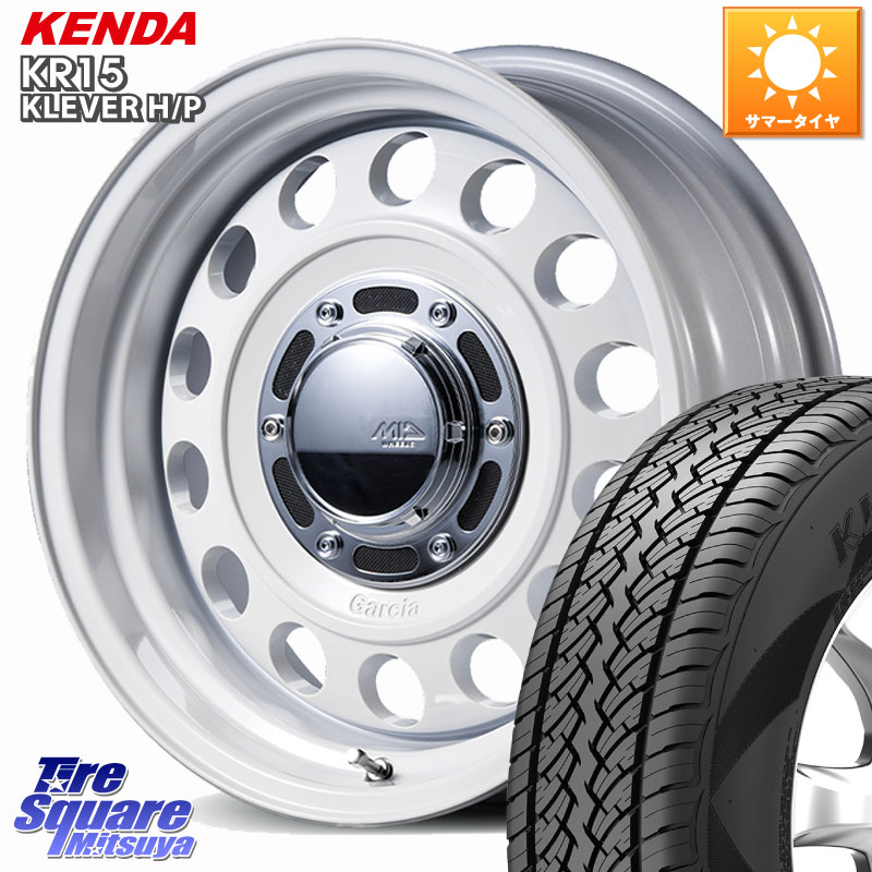MANARAY MID GARCIA CISCO Type2 ※インセット-5 ホイール 16インチ 16 X 6.0J(JB74) +0 5穴 139.7 KENDA ケンダ KR15 KLEVER HP H/P サマータイヤ 215/70R16 ジムニ－シエラ・ノマド