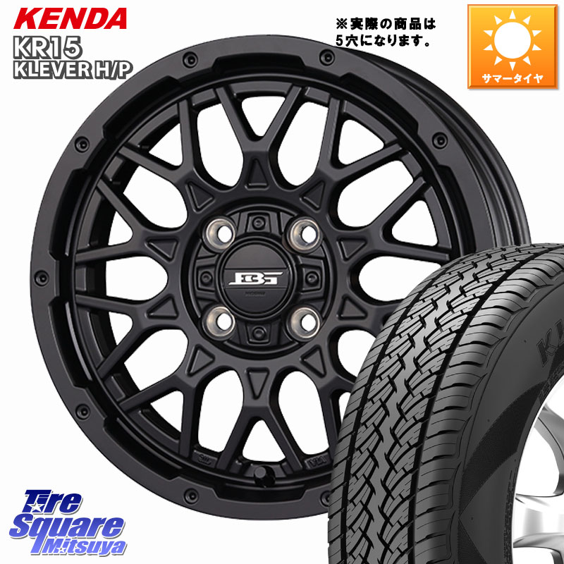 KOSEI BOTTOMGARCIA SHADOWBAHT ホイール 16インチ 16 X 7.0J +38 5穴 114.3 KENDA ケンダ KR15 KLEVER HP H/P サマータイヤ 215/70R16 デリカD:5