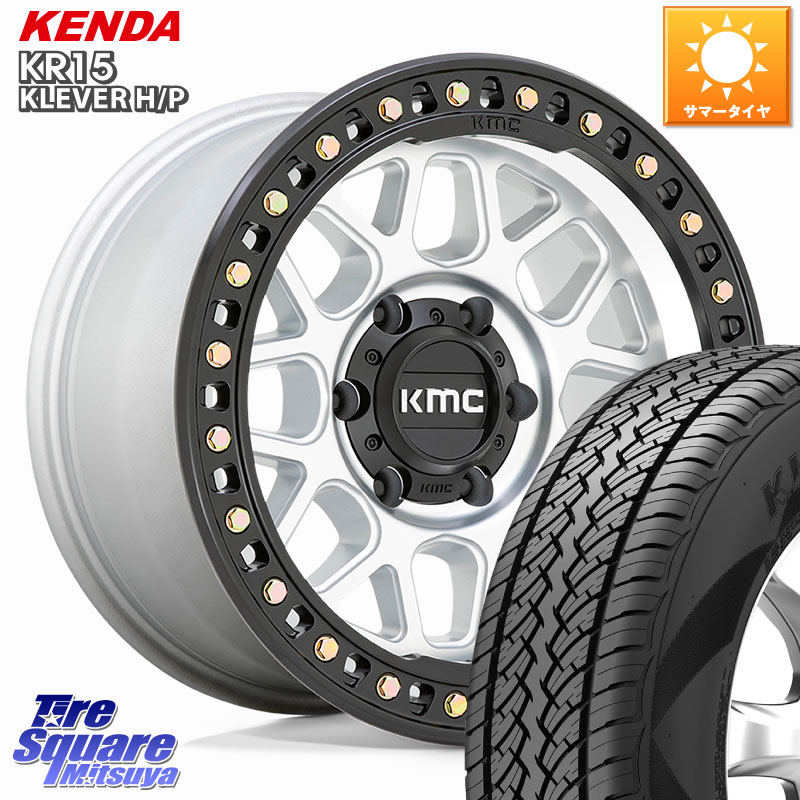KMC KM549 GRS ホイール 17インチ 17 X 9.0J +18 6穴 139.7 KENDA ケンダ KLEVER KR15 HP H/P SALE● サマータイヤ 265/65R17 トライトンGSR