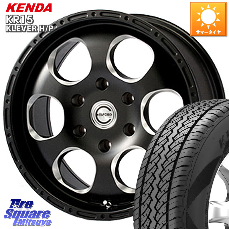 KENDA ケンダ KLEVER KR15 HP H/P サマータイヤ 265/65R17MEIWA Blood Stock One Piece ホイール 17インチ 17X8.0J 30 6穴 139.7 トライトンGSR｜タイヤスクエアミツヤ 106,662円