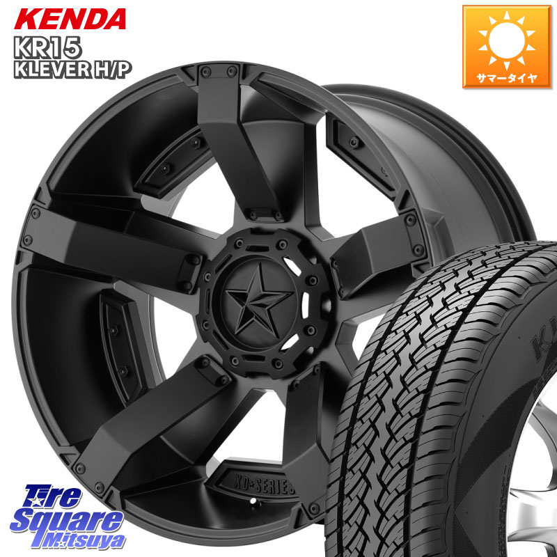 KMC XD811 ROCKSTAR2 ホイール 17インチ ロックスター2 17 X 8.0J +10 6穴 139.7 KENDA ケンダ KLEVER KR15 HP H/P SALE● サマータイヤ 265/65R17