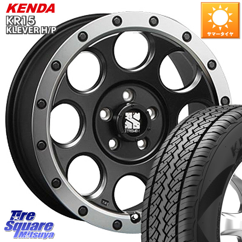 MLJ XJ03 エクストリームJ XTREME-J ホイール 16インチ 16 X 7.0J +35 5穴 114.3 KENDA ケンダ KR15 KLEVER HP H/P サマータイヤ 215/70R16 デリカD:5
