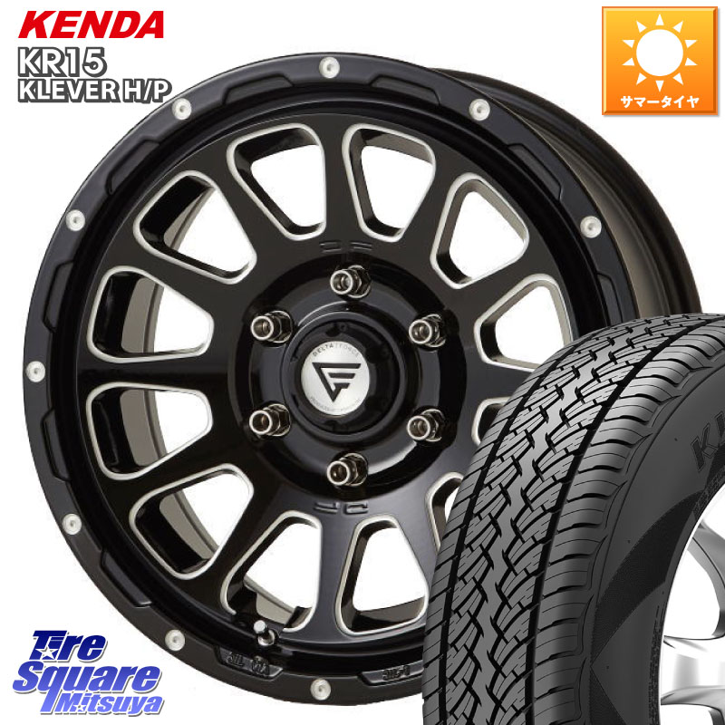 KENDA ケンダ KLEVER KR15 HP H/P サマータイヤ 265/65R17DELTA FORCE デルタフォース オーバル 6穴 ホイール 17インチ 17X8.0J 20 6穴 139.7 GUN226ハイラックス 150系プラド ランクル[FJ] トライトンGSR GUN125ハイラックス Tacoma ハイラックス HILUX ハイラックス｜タイヤスクエアミツヤ